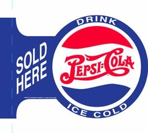 Pepsi Cola Skilt