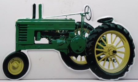 Grønn Traktor